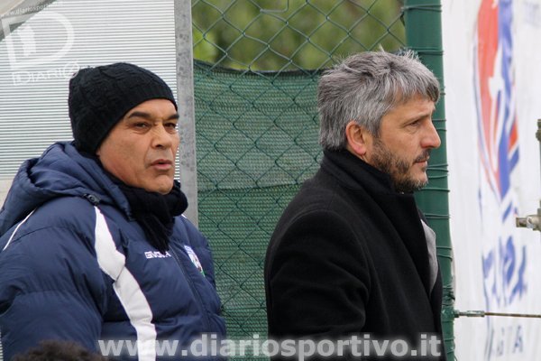 Tatti Podda scontento dopo aver subito il gol